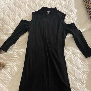 Ribbed Body Con Midi Dress